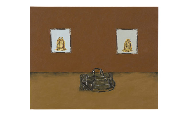 Dalton Paula | Bell and suitcase | Oil on canvas | 40 x 50 cm | 2017 | Photo: Paulo Rezende